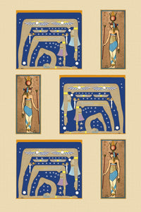 Vintage Art Collage Poster Print by Paris Pierce featuring a variety of classic art images.