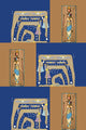Vintage Art Collage Poster Print by Paris Pierce showcasing a collection of vintage artworks.