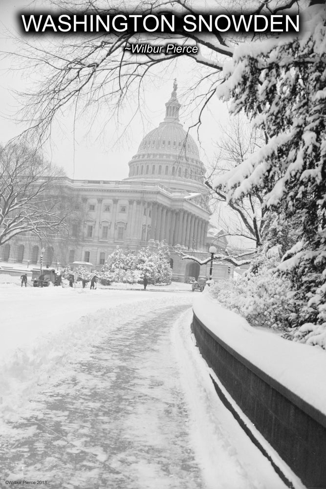 Washington Snowden Poster Print by Wilbur Pierce on premium heavy stock paper.