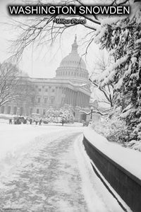 Washington Snowden Poster Print by Wilbur Pierce on premium heavy stock paper.