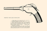 Historical Guns Illustrated Page Poster Print - 18x24