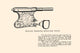 Illustrated historical guns poster print showcasing the evolution of firearms.