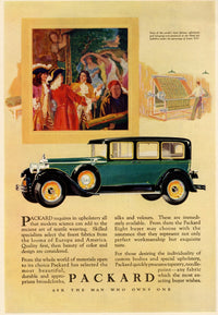 Packard Automobile Magazine Advertisement Poster Print