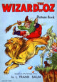 The Wizard of Oz Scarecrow rides the Cowardly Lion poster print