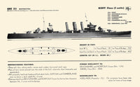 Recognition Pictorial Manual of Naval Vessels Poster Print showcasing detailed illustrations of naval ships.