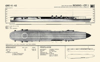 Recognition Pictorial Manual of Naval Vessels Poster Print showcasing various naval ships