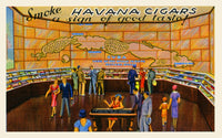 Smoke Havana Cigars Poster Print by Curt Teich & Company