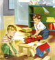 Time For Tommy Poster Print by Imogene M. McPherson, children's story artwork.