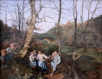 Spring in the Vienna Woods Poster Print by Ferdinand Georg Waldmüller