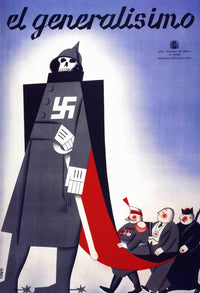 El Generalísimo Franco Poster Print from 1936, historical artwork.