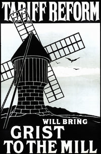 Tariff Reform Will Bring Grist To The Mill Poster Print
