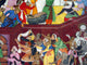 Indian Miniature Art Poster Print showcasing intricate details and vibrant colors.