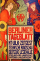 Berlin Daily Newspaper Poster Print showcasing historical significance.