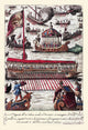 Dress of Venetian Men and Ladies - Royal Barge Poster Print by Franco Giacomo