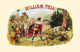 Tell aiming at the apple poster print depicting a dramatic historical scene.