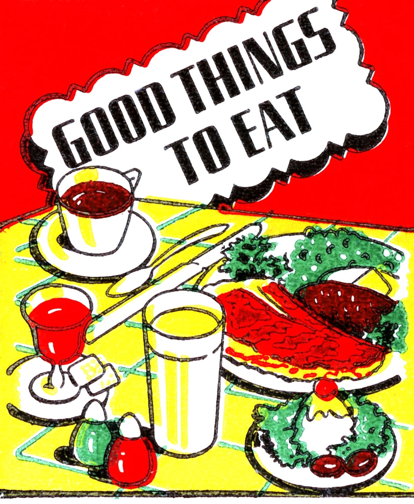 Vintage Matchbook Cover Advertising Poster Print showcasing classic design.