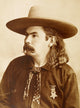 Oklahoma Bill Wild West Performer poster print with cowboy hat and GAR badge.
