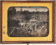 Gold Mining Scene Poster Print by Robert Vance, C. 1850, depicting miners and equipment.