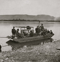 Missouri River Transportation History Poster Print from the 1870s