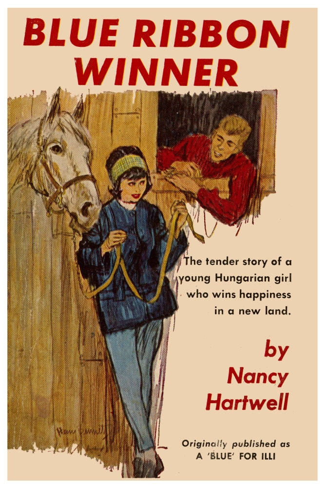 Blue Ribbon Winner Poster Print by Mary Burnett, book cover art.