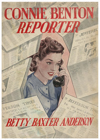 Connie Benton Reporter Poster Print showcasing classic literature cover art
