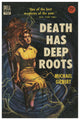 Death Has Deep Roots paperback cover poster print