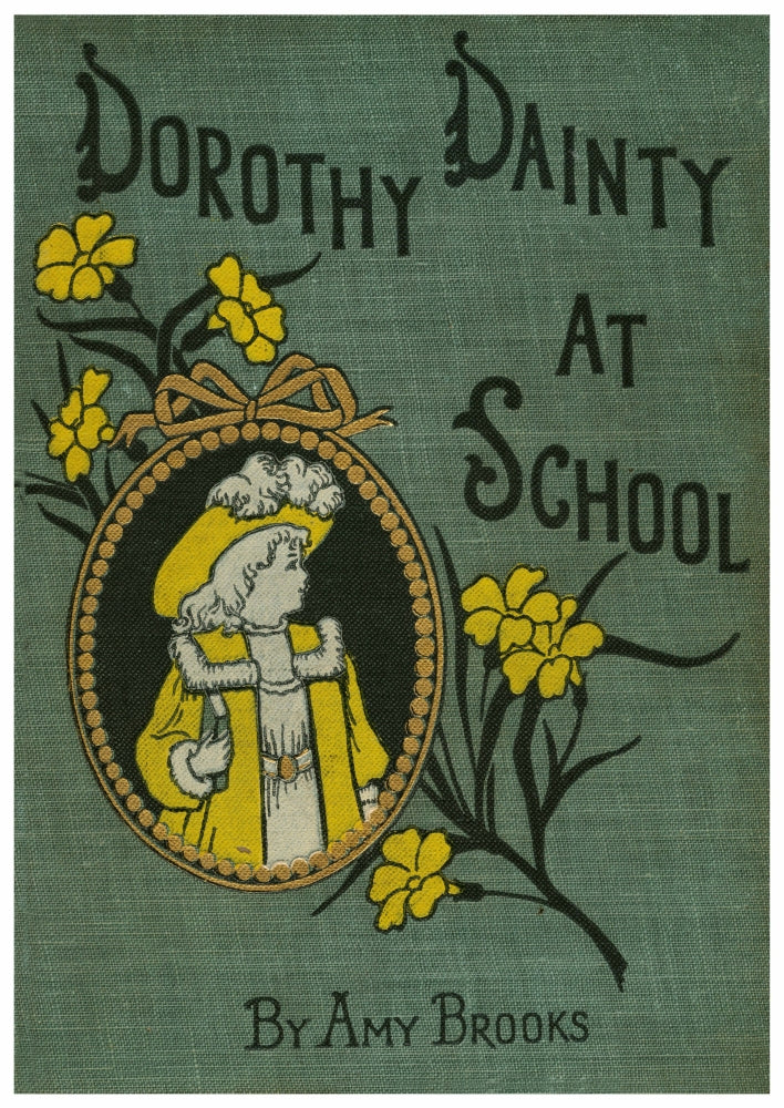 Dorothy Dainty at School Poster Print featuring colorful illustrations by Amy Brooks.