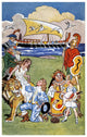Fairy Tale Characters Illustration Poster Print by H.M. Brock