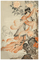 Tales of a Chinese Grandmother illustration poster print for children's rooms.