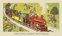 Little Train Engine Poster Print from Stories That Never Grow Old by Hauman