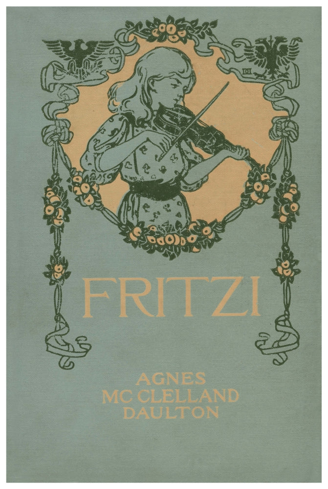 Fritzi book cover art poster print by Agnes McClelland Daulton.