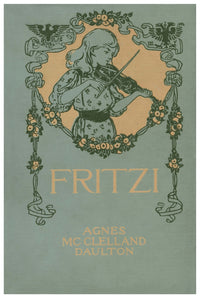 Fritzi book cover art poster print by Agnes McClelland Daulton.