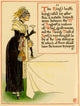 Masque of Days illustration art by Walter Crane, vibrant poster print.