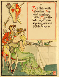 Walter Crane Masque of Days Illustration Art Print (18x24)