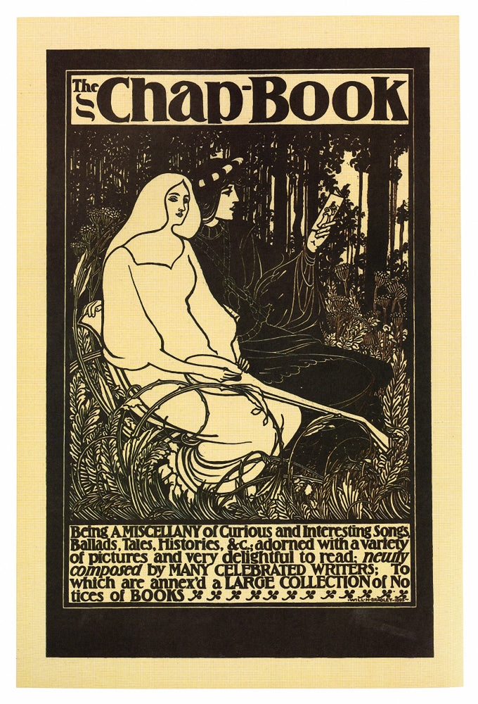 Collection of Miscellany with Lovers Art Print by Will Bradley