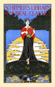 A Woman Plays a Lyre Poster Print featuring elegant details.