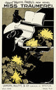 Art print of a woman sitting and playing a piano by Ethel Reed.