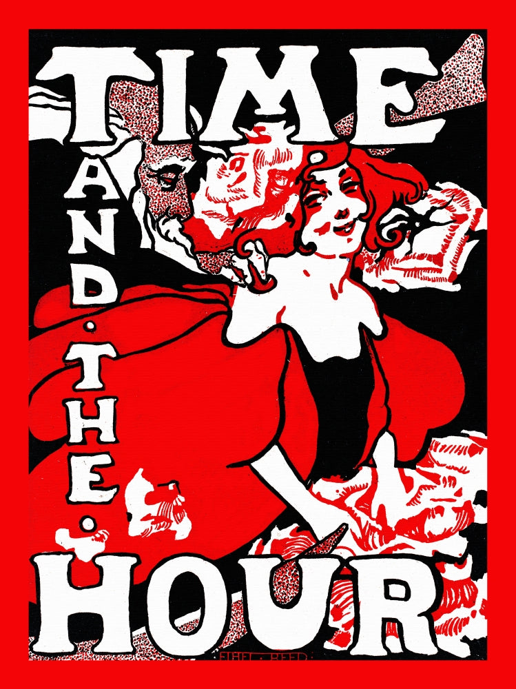A Woman Smiles Poster Print by Ethel Reed, available in multiple sizes.