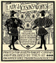 Two Men Stand Looking at Each Other Poster Print by Amy M. Sacker
