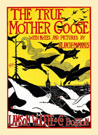 Geese in Flight Poster Print by Blanche McManus