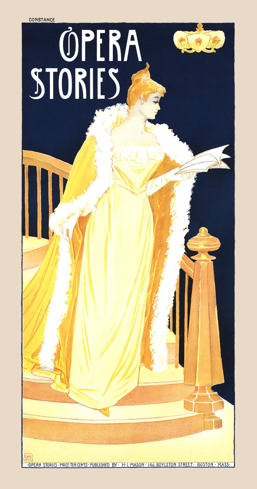 A Woman Holding a Book Poster Print in vibrant colors.