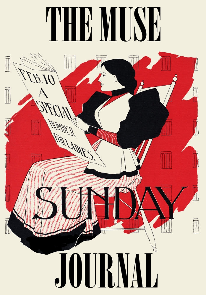 A Woman Reading Poster Print - Elegant art piece for book lovers.
