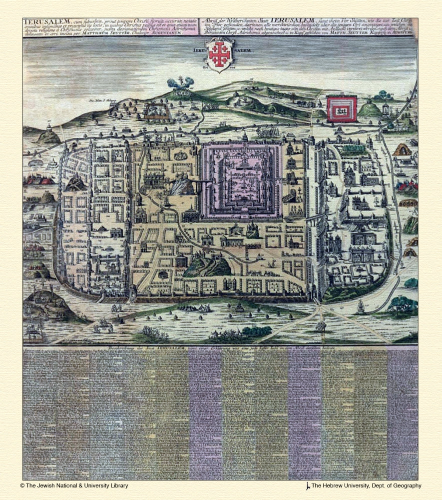 Imaginary Plan Art Print Inspired by Adrichomius