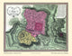 Jerusalem Map from the Scripture Atlas Poster Print 18x24