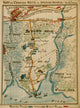 Devaux Neck South Carolina Map Poster Print by Robert Knox Sneden, showcasing Civil War history.