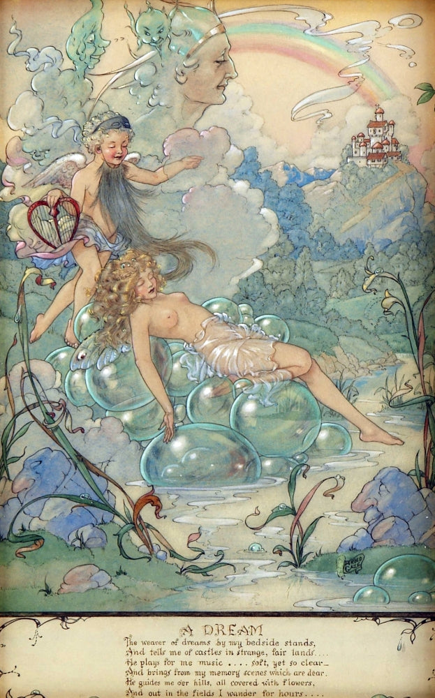 Fairy Tale Illustration Poster Print by Harold Gaze