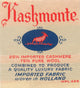1930's Vintage Clothing Label Poster Print showcasing vintage fashion