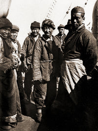 Chinese Boat Crew During German Occupation Poster Print