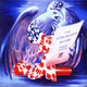 Eagle Sings the Star Spangled Banner Poster Print showcasing a majestic eagle