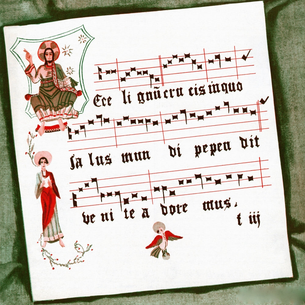 Latin Prayer for Christmas Poster Print on premium heavy stock paper